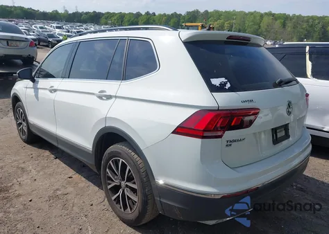 2021 Volkswagen Tiguan 2.0T Se/2.0T Se R-Line Black/2.0T Sel из США, поврежденный, VIN 3VV3B7AX5MM004593